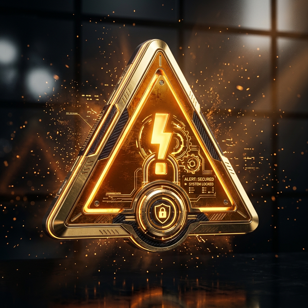 رمز التنبيه ثلاثي الأبعاد
